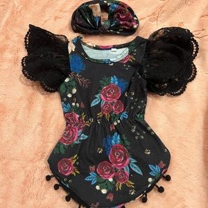 Romper with bow